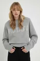 grigio Rotate maglione con aggiunta di cachemire Donna