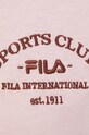 Хлопковая футболка Fila FAW0594 розовый