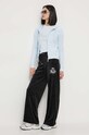 Juicy Couture bluza JCBAS223802.382 niebieski AW23