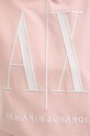 Хлопковая кофта Armani Exchange 8NYM52.YJ68Z розовый