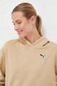 Pamučna dukserica Puma BETTER ESSENTIALS bež 675988