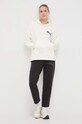 Puma bluza bawełniana X SWAROVSKI 622250 beżowy AW23