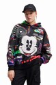 Бавовняна кофта Desigual x Disney бавовна чорний 23WWSK11