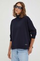 Odzież Marc O'Polo bluza bawełniana 308400154473 granatowy