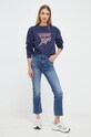 Guess bluza W3BQ14.KB681 granatowy AW23