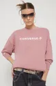 różowy Converse bluza