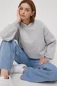 siva Bombažen pulover Pepe Jeans CARA Ženski
