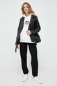 Mikina Gant 4204567 bílá SS24
