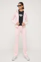 Μπλούζα Juicy Couture Robertson ροζ
