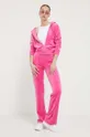 Μπλούζα Juicy Couture ροζ
