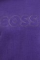 BOSS Orange bluza bawełniana BOSS ORANGE 50501150 fioletowy