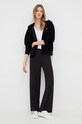 HUGO bluza sztruksowa 50500470 czarny AW23