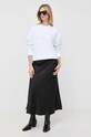 BOSS bluza 50503008 biały AW23