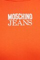Moschino Jeans bluza bawełniana 1702.8756 pomarańczowy