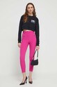 Хлопковая кофта Moschino Jeans 1718.8757 чёрный AW23