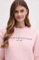 Mikina Tommy Hilfiger růžová WW0WW39791