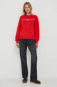Μπλούζα Tommy Hilfiger κόκκινο WW0WW39791