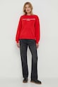 Tommy Hilfiger bluza czerwony WW0WW39791