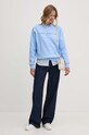 Tommy Hilfiger bluza WW0WW39791 niebieski SS25