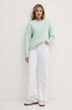 Tommy Hilfiger bluza WW0WW39791 turkusowy SS25