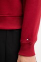 Mikina Tommy Hilfiger WW0WW39791 burgundské