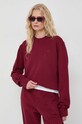 Trussardi bluza bawełniana bordowy 56F00271.1T006303
