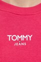 Μπλούζα Tommy Jeans DW0DW16393 ροζ