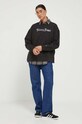 Tommy Jeans bluza DW0DW16401 negru AW23