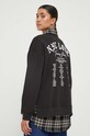 Tommy Jeans bluza negru DW0DW16401