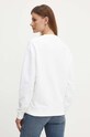 Ρούχα Βαμβακερή μπλούζα Calvin Klein K20K205450 λευκό