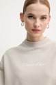 Bavlnená mikina Calvin Klein béžová K20K205450