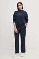Бавовняна кофта Calvin Klein K20K205450 темно-синій AA00