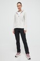 Jack Wolfskin bluza sportowa Rotwand 1710742 szary AW23
