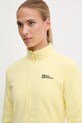 Jack Wolfskin hanorac Taunus galben 1711391