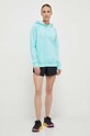 Dukserica Under Armour 1379500 tirkizna SS25