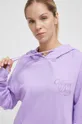 vijolična Bombažen pulover Colourwear