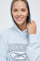 Reebok Classic hanorac de bumbac albastru 100036311
