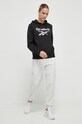Mikina Reebok 100071935 čierna AW23