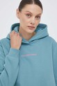 Mikina Calvin Klein Jeans tyrkysová J20J221066