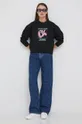 Calvin Klein Jeans felső fekete