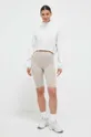 Αθλητική μπλούζα Calvin Klein Performance λευκό