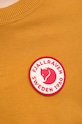Pamučna dukserica Fjallraven 1960 Logo F87230.166 narančasta