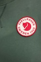 Pamučna dukserica Fjallraven 1960 Logo Badge Sweater F87230.679 zelena