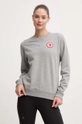 gray Fjallraven cotton sweatshirt 1960 Logo