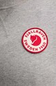 Bavlnená mikina Fjallraven 1960 Logo F87230.020.999 sivá