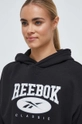 Reebok Classic pamut melegítőfelső fekete