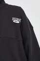 Βαμβακερή μπλούζα Reebok Classic ARCHIVE ESSENTIALS 100036297 μαύρο