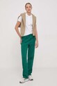 Lacoste spodnie dresowe XF0860 zielony AW23