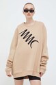 MMC STUDIO hanorac de bumbac SWEATSHIRT.LABEL bej AW23