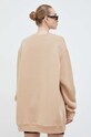 Îmbrăcăminte MMC STUDIO hanorac de bumbac SWEATSHIRT.LABEL bej